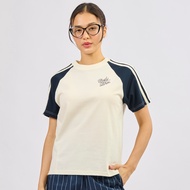 BODY GLOVE Womens “GOLF & TENNIS" T-Shirt - เสื้อยืด ผู้หญิง สี Beige