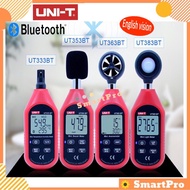UNI-T UT333BT UT353BT UT363BT UT383BT Mini Digital Humidity Meter Anemometer Light Meter Lux Meter S