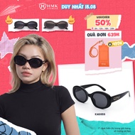 HMK Eyewear Beach Sunglasses Luxury Fashion Oval Sunglasses Polarized Anti-UV - KM8858