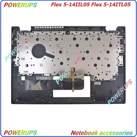 Laptop/Notebook Upper/Palmrest Cover/Case/Shell US Backlit Keyboard For Lenovo Ideapad Flex 5-14IIL0