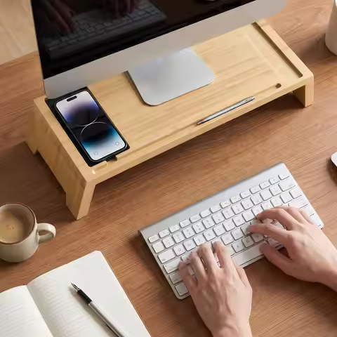 Monitor Stand Riser 22 Inch Ergonomic Desk Shelf