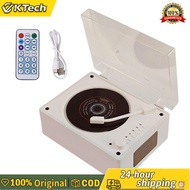 【NEW】 Home Music Player Rechargeable Support CD BT USB 3.5mm AUX CD Music Player Bluetooth-Compatibl