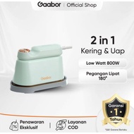Gaabor HM-M01A Portable Steam Iron - Multifunction 2 in 1, Fast Heating, Practical to Carry
