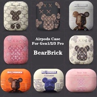 BearBrick Airpods Pro 2 Case Kaws Airpods 3 Case Silicone Airpods Case Fashion Airpods Gen 3 Case Cute Airpods 2 Case