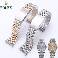 8-22 Rolex watch strap suitable for ROLEX log type series men and women solid stainless steel bracel