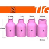 Ceramic welding torch 57N /53N Tig welding torch WP26 WP17 WP18 used for Exhaust with Large filter