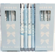 4Pcs Retractable Gel Pens Aesthetic Gel Pens Black Ink Pens Blue Pens Luch Stationery Stationery