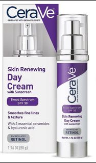 Cerave skin renewing retinol day cream SPF30 50g