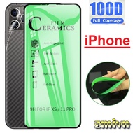 100D Flexible Tempered Full Screen Ultra Thin iPhone 6 6s 6Plus 6s 7P 8P / X - XS / XS Max / ip 11 p