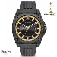Bulova Precisionist Grammy Edition 262kHz Sweep Seconds Matte Back and Gold Tone Watch