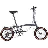Hachiko T9 Chromoly Steel Trifold Bicycle | 16" Wheelset | 9-Spd Shimano Groupset | Collectors Editi