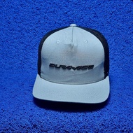 Dura ace fishing hat grey net