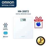 Omron HN-300T2 Digital Body Weighing Weight Scale with Bluetooth Connectivity