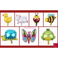 [SG In-stock Seller] Foil Balloon Farmland duck bee ladybird frog snail sheep