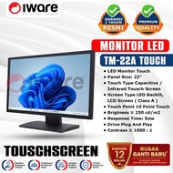 Iware 22 inch Touchscreen Monitor TM-22A | TM22A With Standing | Mini Pc Intel i3
