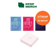 [+STARSHIP GIFT ] IVE - [ IVE SECRET ] 4 SET