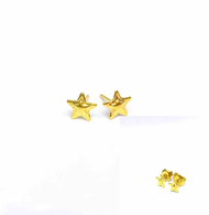 Us gold 10k stud earring