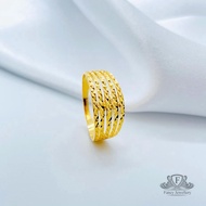 Fancy Jewellery Emas 916 Cincin KLCC 5LAyer Emas 916 tulen Bajet Emas 916