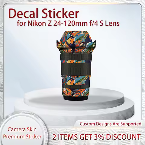 For Nikkor Z 24120F4S Lens Skins Z24120F4S Protective Film Decal Skin Wrap Cover for Nikon Z 24-120m