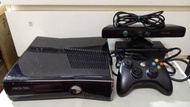 原裝XBOX360 SLIM 黑亮面主機+Kinect全套