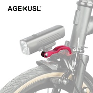 Aceoffix Bike Lamps Bicycle Light Bracket Holder Go Pro Mount Cateye Lamp Holder Use For Brompton Pike Birdy Dahon Folding