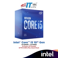 Intel® Core™ i5-10400F / i5-10400 (6-Core/12-Threads) Intel Processor | Intel 10th Gen (LGA1200)