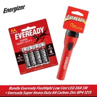 Paket promo Senter LED Eveready dan Baterai Eveready AA