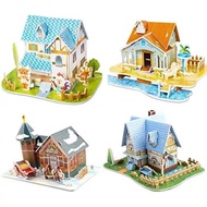 3D DIY Foam Puzzle 666 educational toys for children 3D educational puzzle for children PAper Foam/