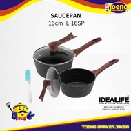 IDEALIFE 16cm IL-16SP SAUCEPAN COOKING POT