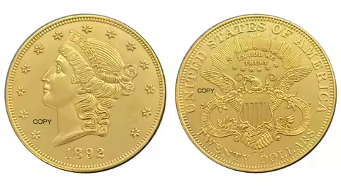 United States 1892 CC 1895 S 1897 1900 1903 1907 D 20 Dollars Liberty Head Double Eagle With Motto U