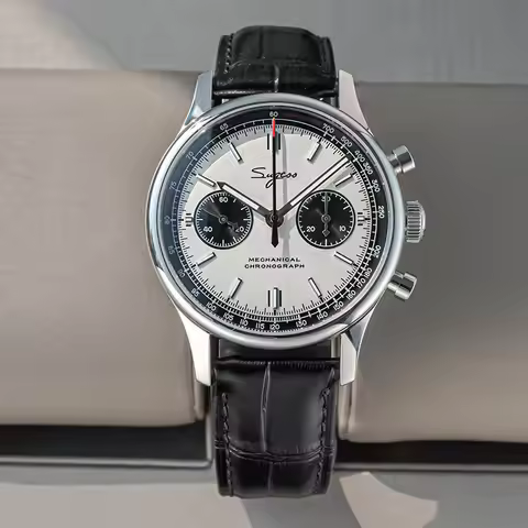 Limited Edition Official Pilot Mechanical Watch Chronograph ST19 Original Military 40MM Men Wristwat