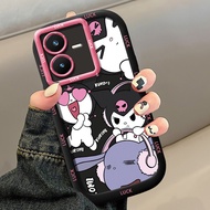 Case For VIVO Y22 Y22s Shockproof Silicone Rabbit Phone