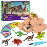 Dig Up Dinosaur Fossil Eggs, Break Open 12 Unique Eggs and Discover 12 Cute Dinosaurs, Easter Diggin