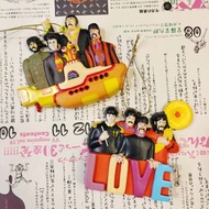 2011 The Beatles 披頭四 Yellow Submarine 黃色潛水艇 公仔 吊飾 掛飾