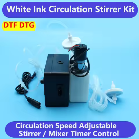L18050 L8050 DTF White Ink Avoid Precipitation Clogged Circulate System Mixer Timer For Epson XP600 