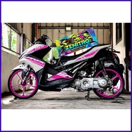 ◩ ∡ ❅ NVX MALAYSIA X THAILAND DECALS FOR AEROX V1 (WHITE)