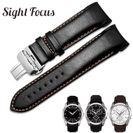 Calfskin Leather Men Watchband 1853 for Tissot Watch Strap T035410A 407A Couturier 22 23 24mm Watch