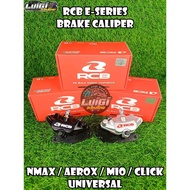 ♞,♘,♙RACING BOY FRONT BRAKE CALIPER E-SERIES MIO / CLICK / MIO I 125 (M3) / AEROX / NMAX RCB CALIPE