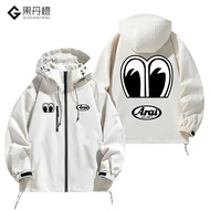 เสื้อแจ็คเก็ตกันลม Arai Helmet ฤดูใบไม้ร่วง/ฤดูหนาว เสื้อคลุมกันลมสำหรับขี่มอเตอร์ไซค์แบบลำลองสำหรับ