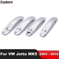 For Volkswagen VW Jetta MK5 2005 2006 2007 2008 2009 2010 Sedan 5th Ge Chrome Car Side Door Handle Cover Trim Accessories