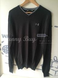 【Sunny Buy】◎現貨1◎美國 Under Armour 男V領針織衫/黑色