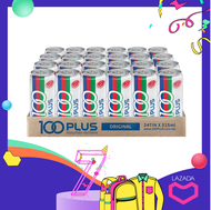 100plus Carton Minuman Isotonic (Rasa Asal) 325 ml x 24 tin 100 Plus