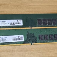 ADATA DDR4 2666 RAM 2條