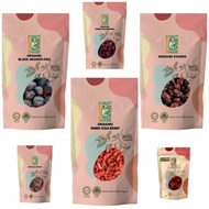 Radiant Organic Dried Fruits & Snacks – Cranberries, Figs, Raisins, Apricots, Goji, Gummies