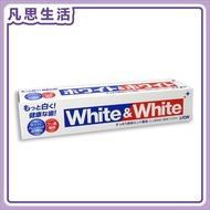 獅王 - White＆White 特效酵素美白牙膏 150克 [平行進口] #86403
