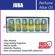 JUBA - Perfume Attar Oil - (6 x 6ml)