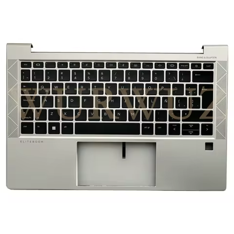 New Laptop Palmrest Top Case C Case Latin Keyboard Silver For ELITEBOOK 830 835 730 735 G7 G8