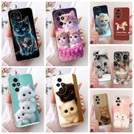 Cute Cartoon Case For Honor 200 ELI-NX9 / Honor 200 Pro ELP-NX9 Casing Dog Cat Lucky Pony Soft Silic