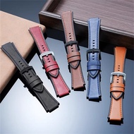 Strap For AE1200 / 1300 / 1500 SGW-300 / 400 W-218 Genuine Leather Watch band