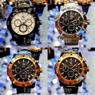 CAESAR 100% ORIGINAL CHRONOGRAPH STAINLESS STEEL WATER RESISTANT MEN WATCH CA1011MC